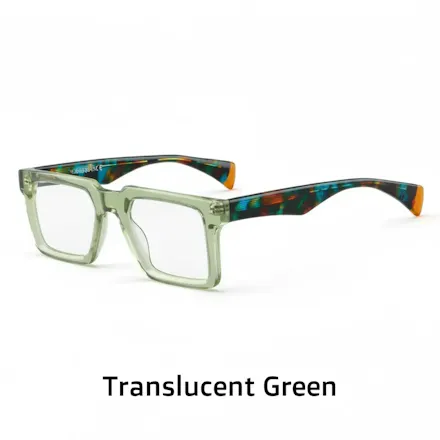 Retro Square Eye Glass Frame gallery image