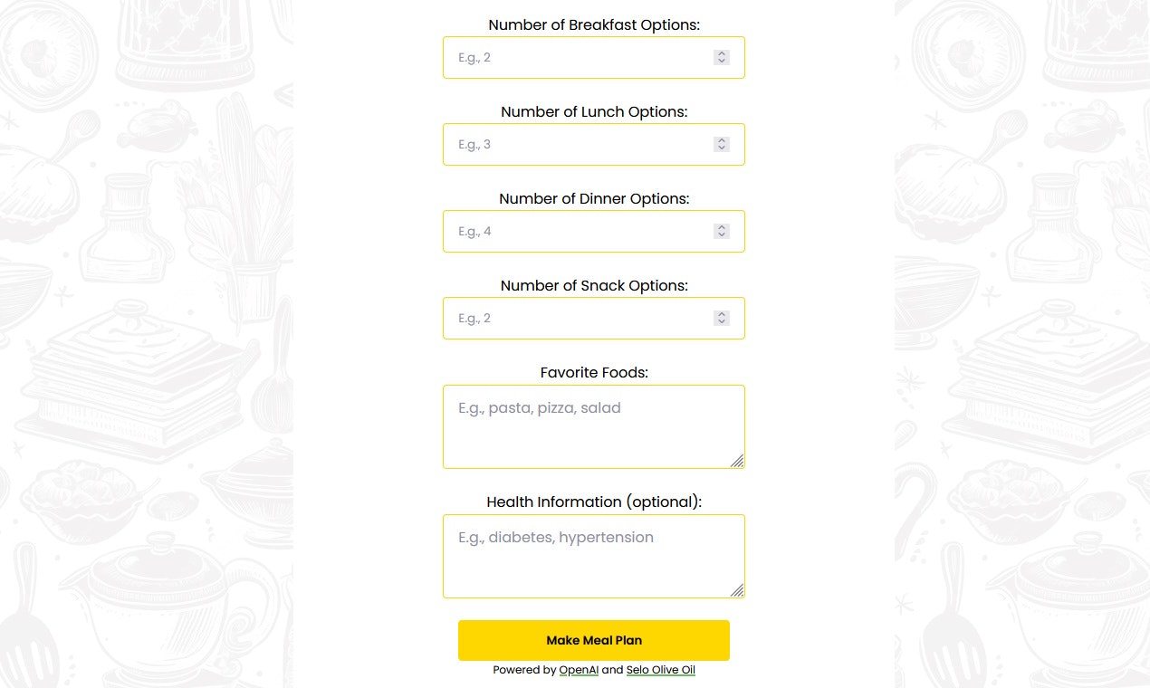 وسائط بابا سيلو - مساعد chatbot وموصفة من الذكاء الاصطناعى للطبخ الإبداعي 6
