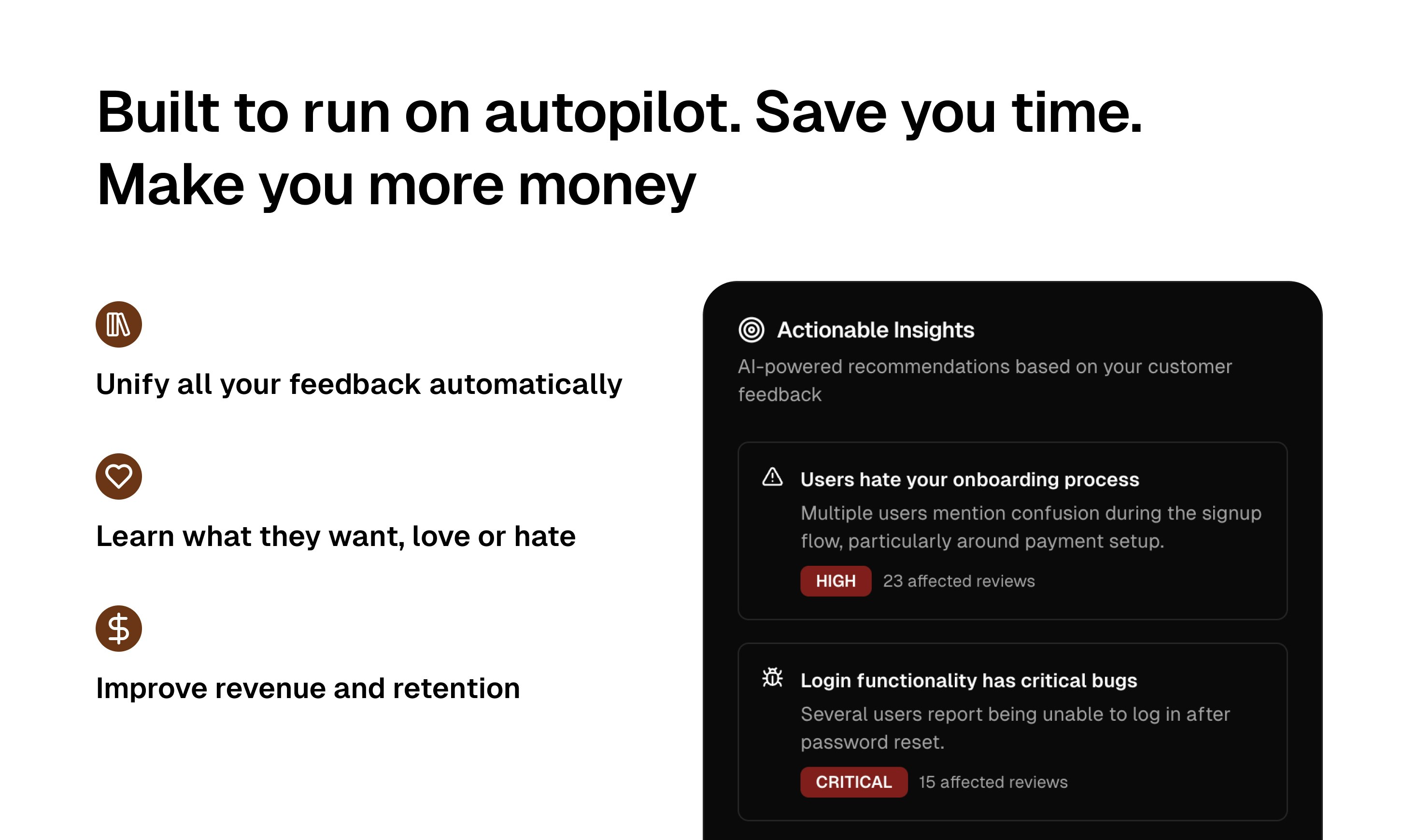 Mídia 2 de FeedMux - Analítica de feedback de clientes a IA acessível