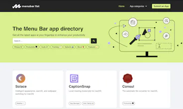 Menubar List gallery image