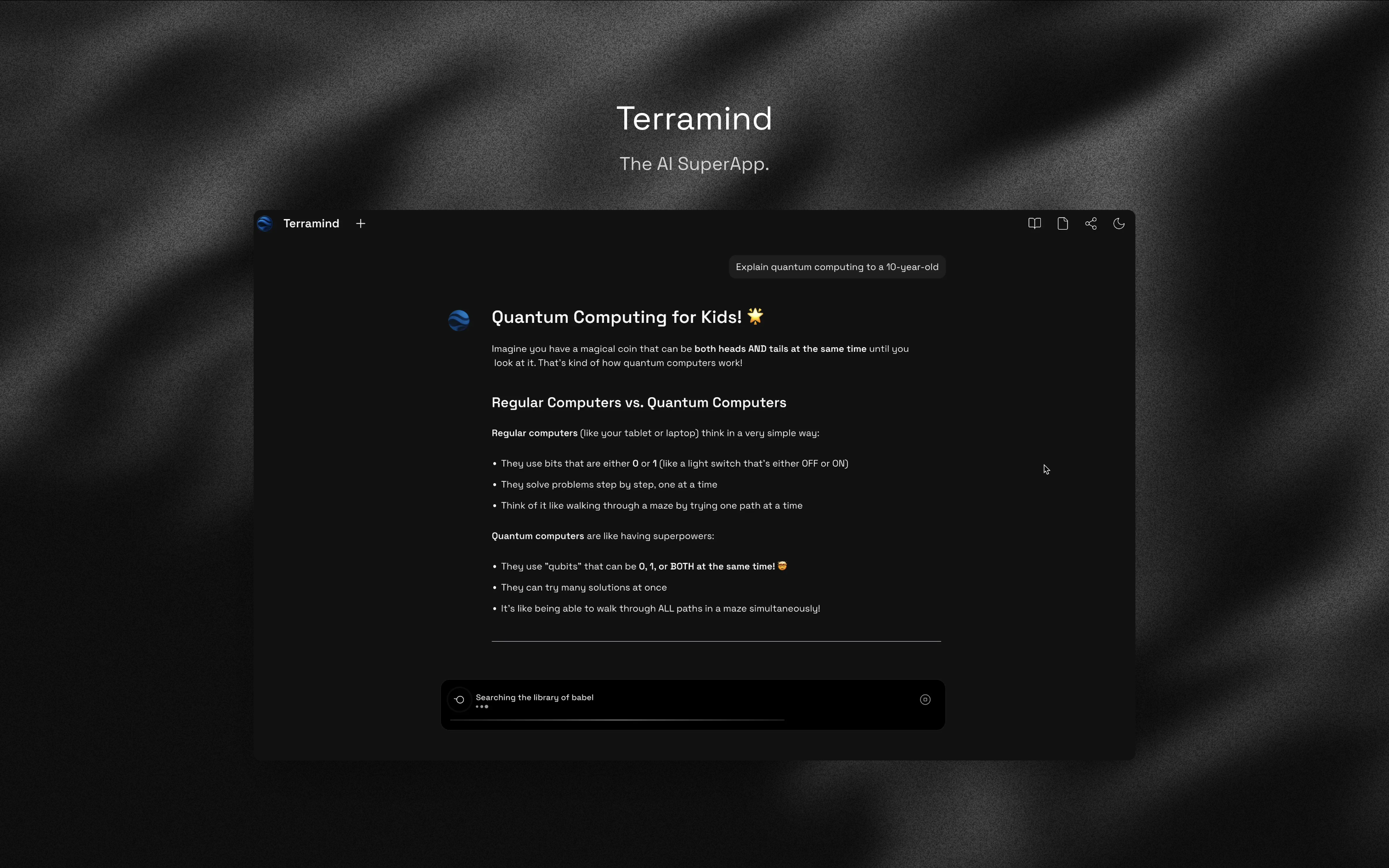 Média Terrarind - 10 applications AI, 1 Solo Dev: L'AI SuperApp 3