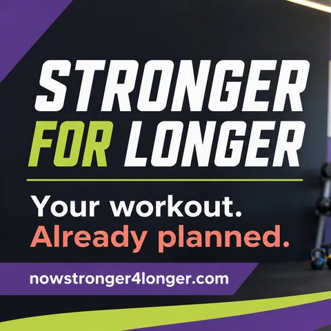 Stronger for Longer のプロダクトバナー