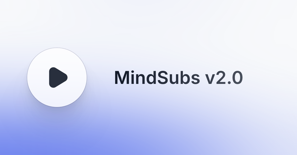 MindSubs 2.0 – Financial Health Manager gallery image
