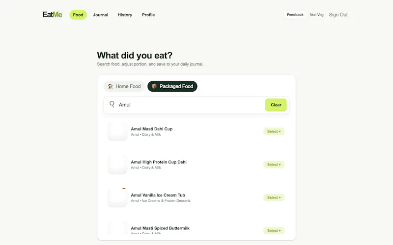 EatMe.Health screenshot 4