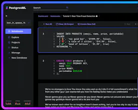 PostgresML gallery image