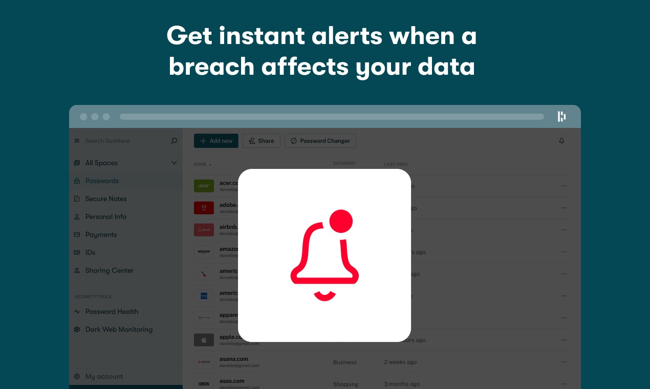 Dashlane Inbox Scan Image