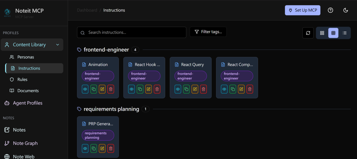 Noteit-MCP - Screenshot 5 showing product features and functionality