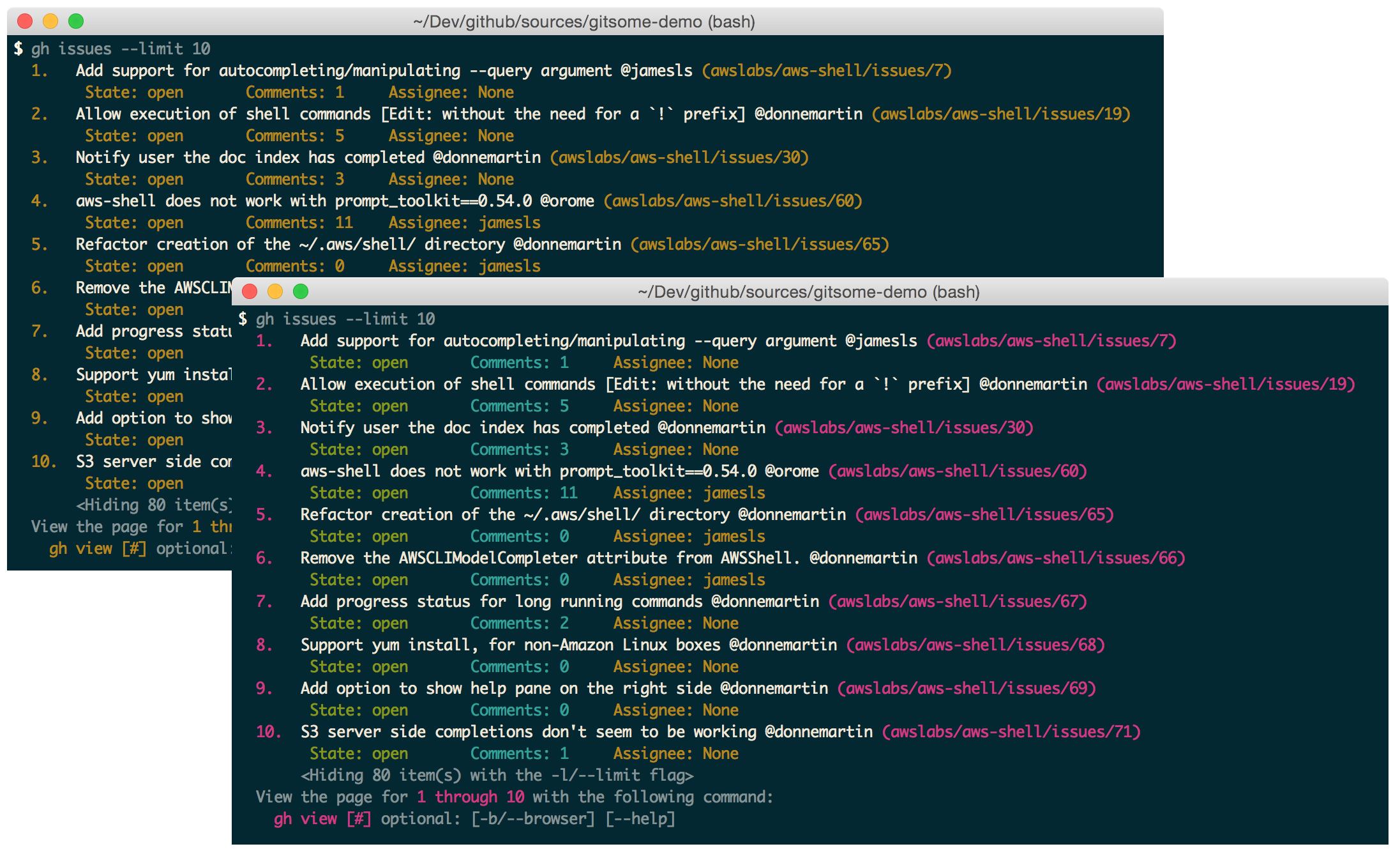 Gitsome gallery image