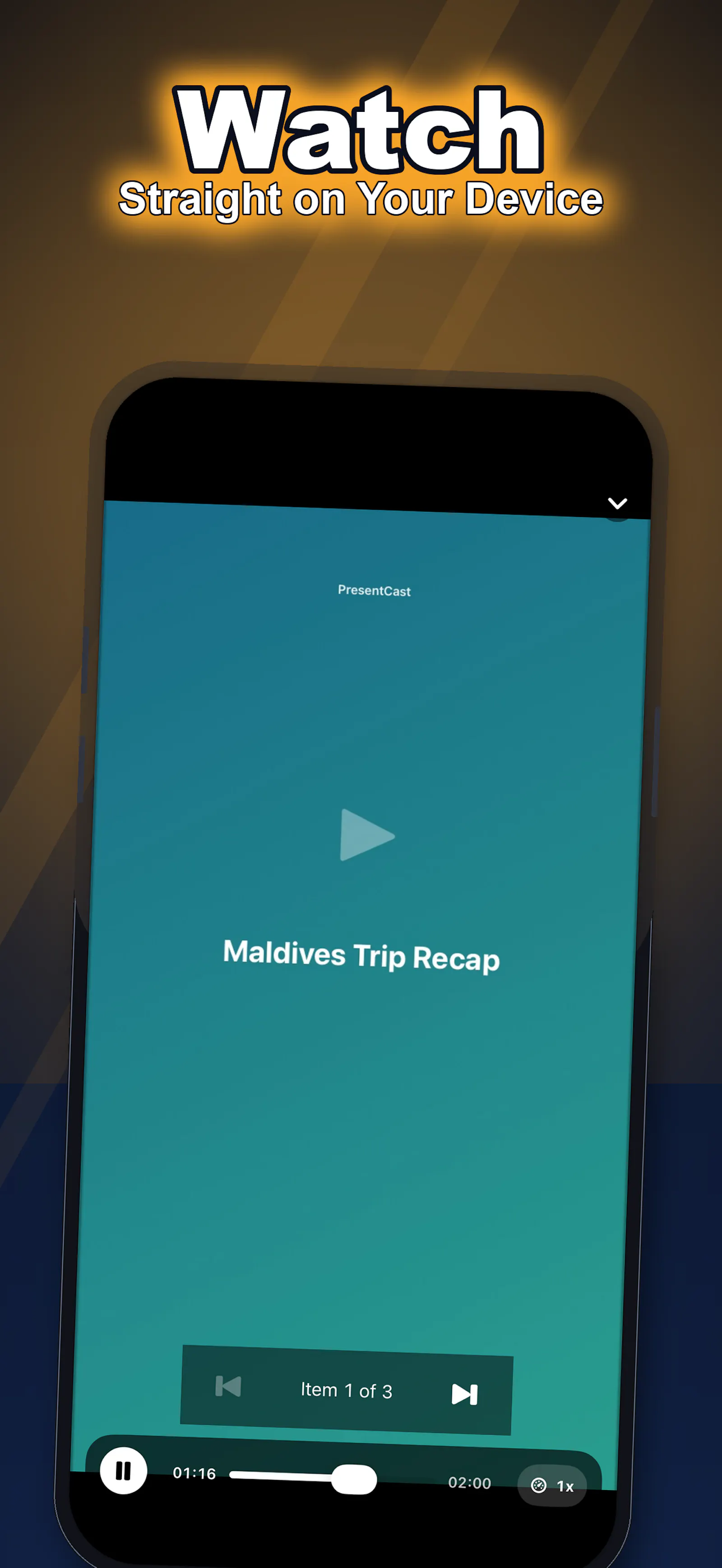 PresentCast screenshot 2
