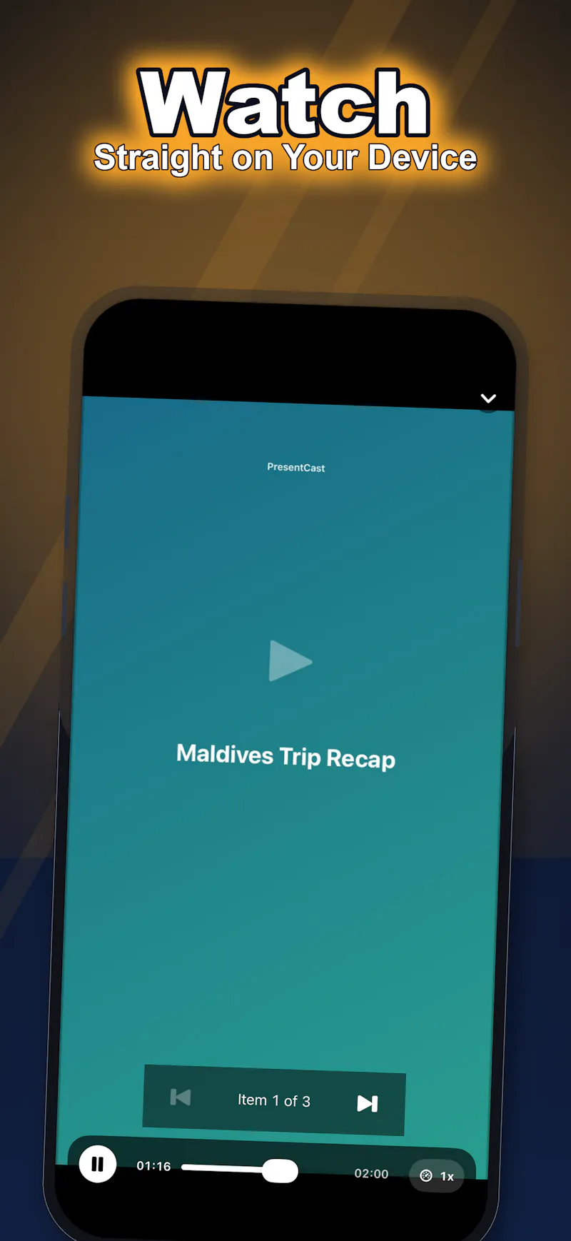 PresentCast screenshot 2