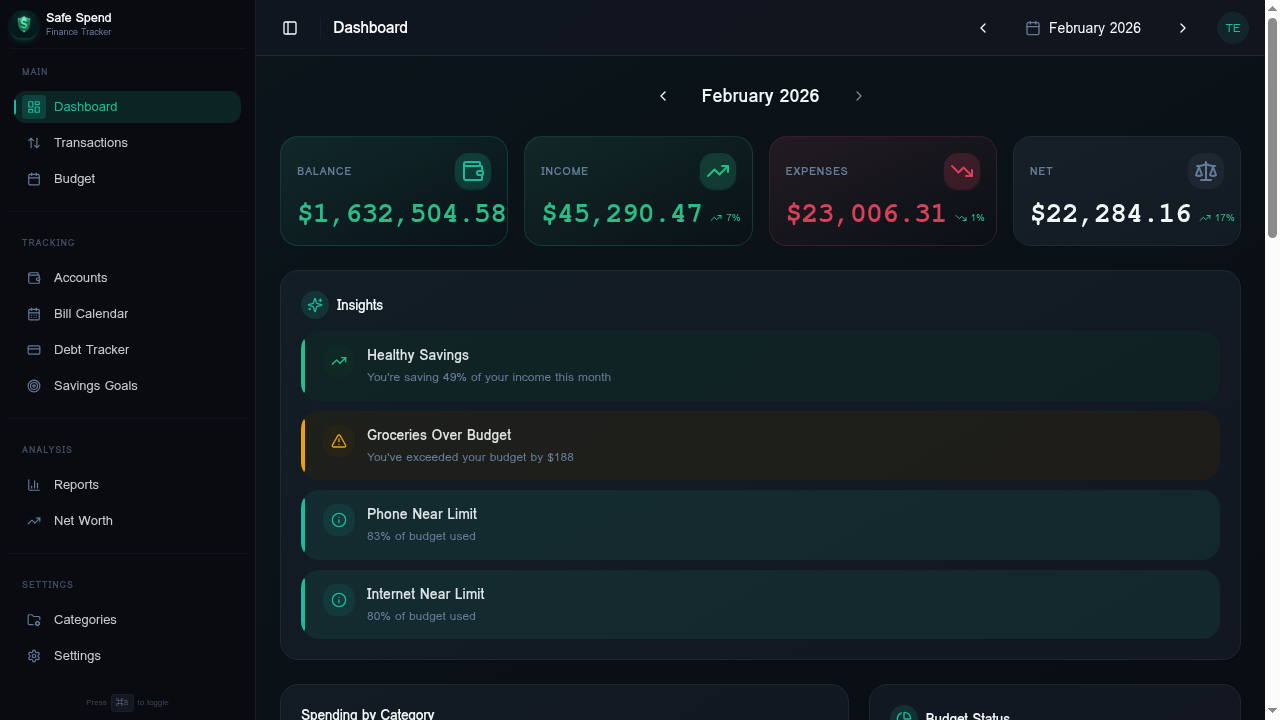 Safe Spend gallery image