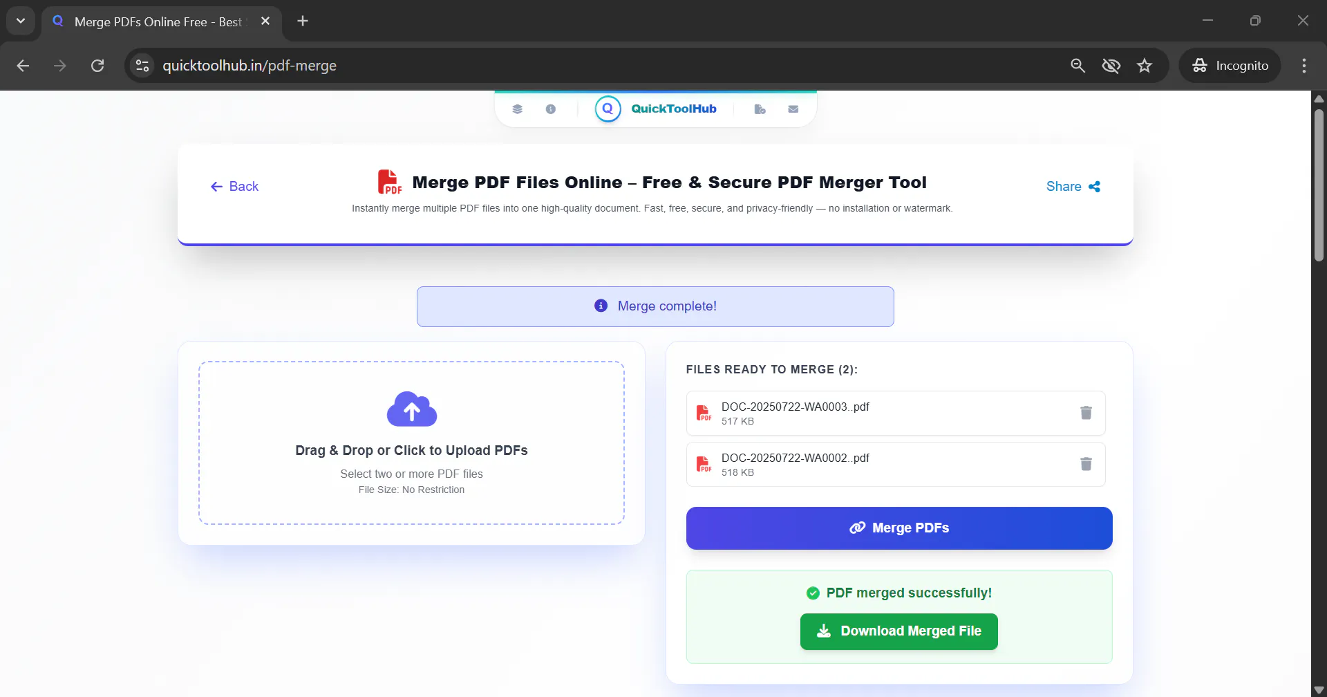 QuickToolHub.in gallery image