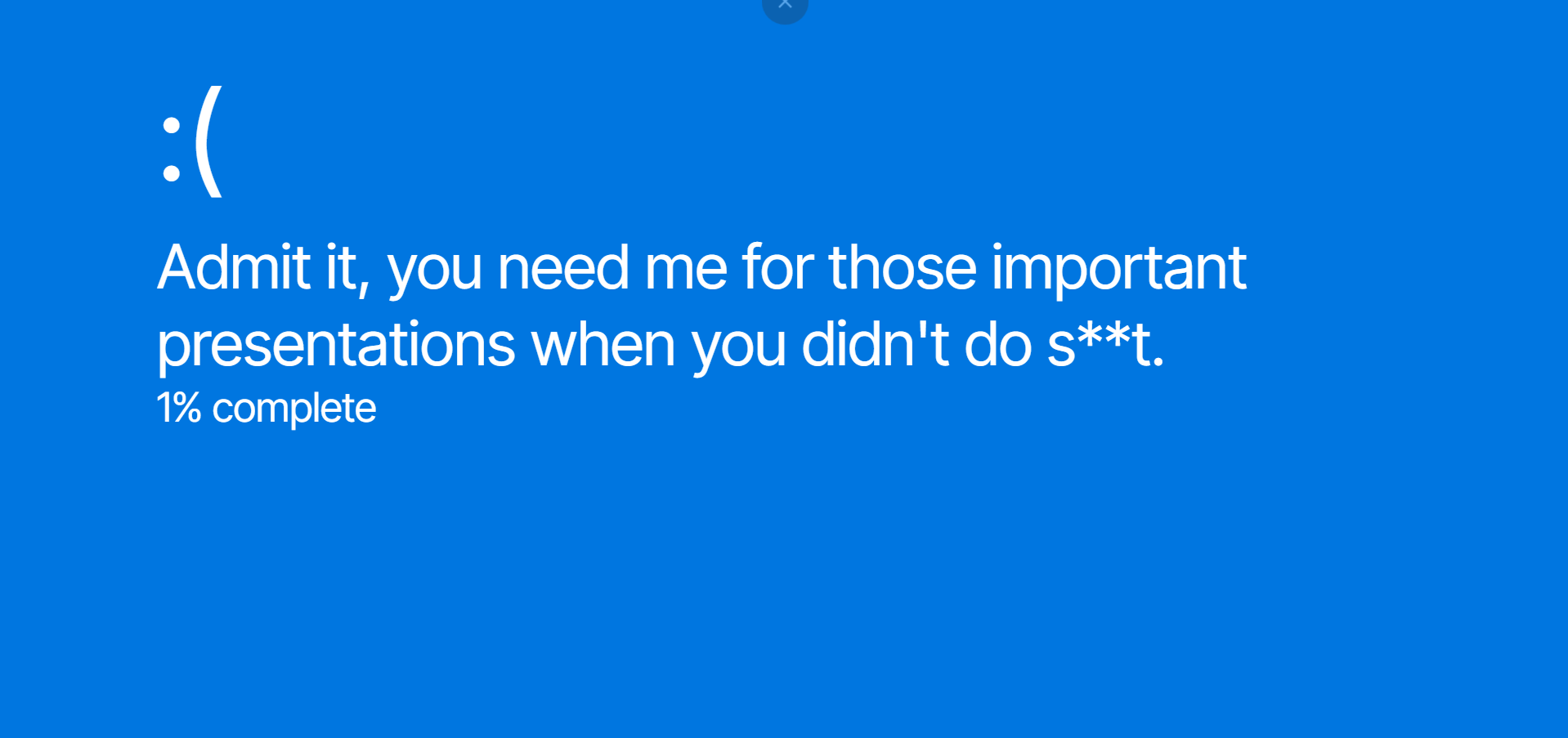 BSOD - Blue Screen of Death Screensaver media 1