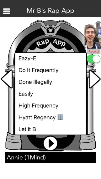 Mr. B's Rap App