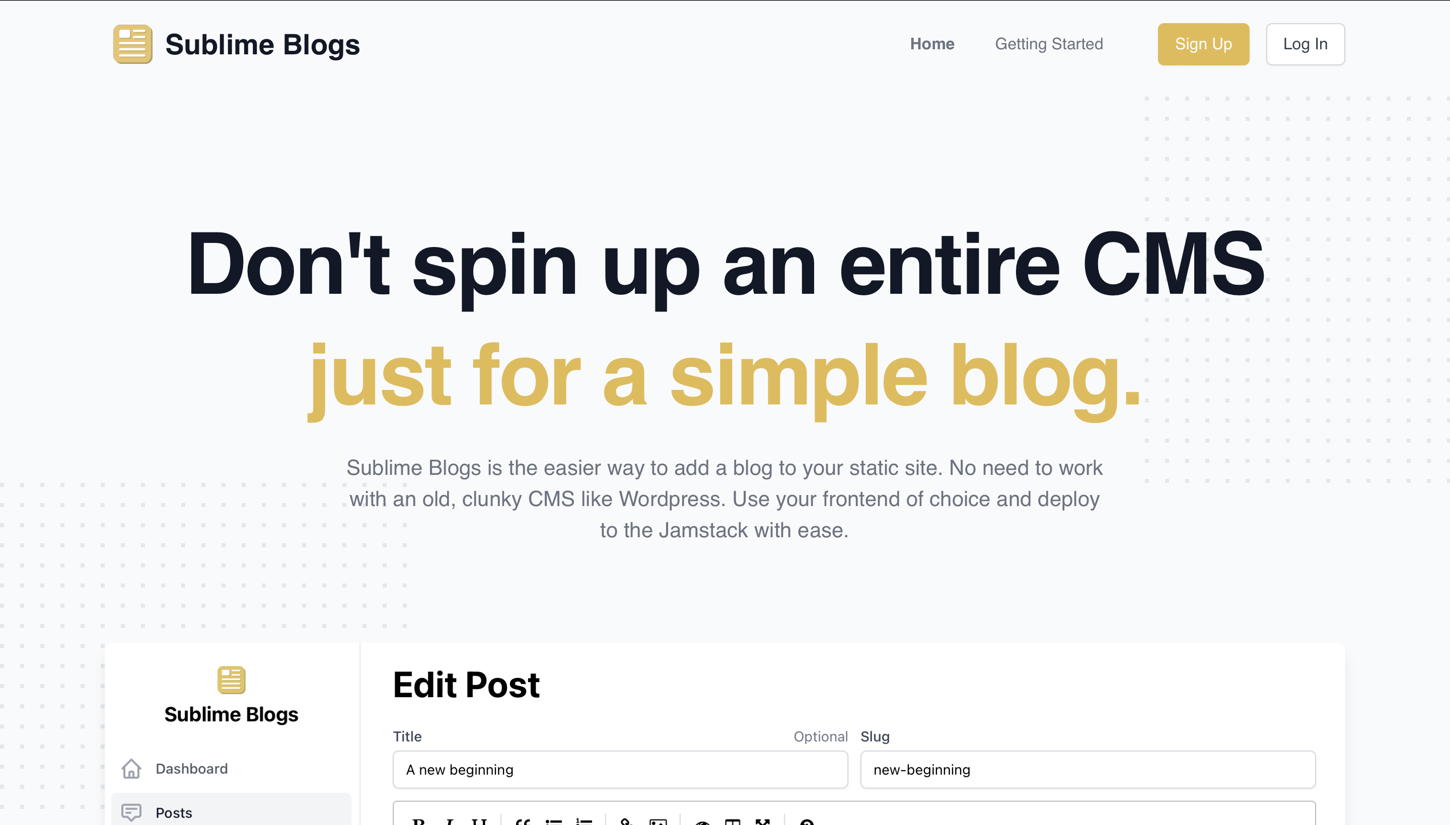 Sublime Blogs gallery image