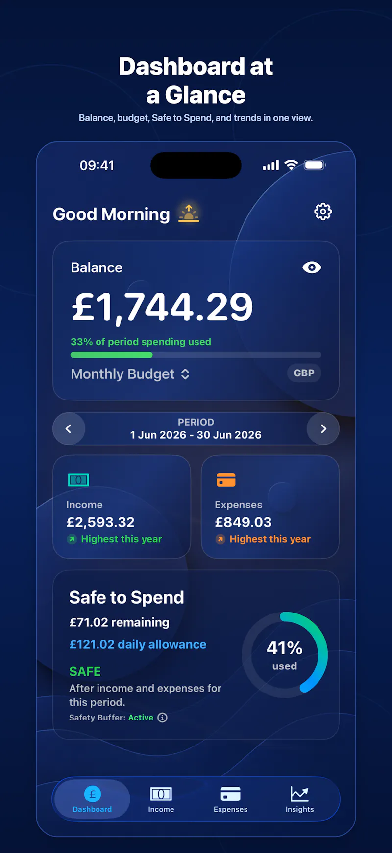 SiBalance screenshot 1