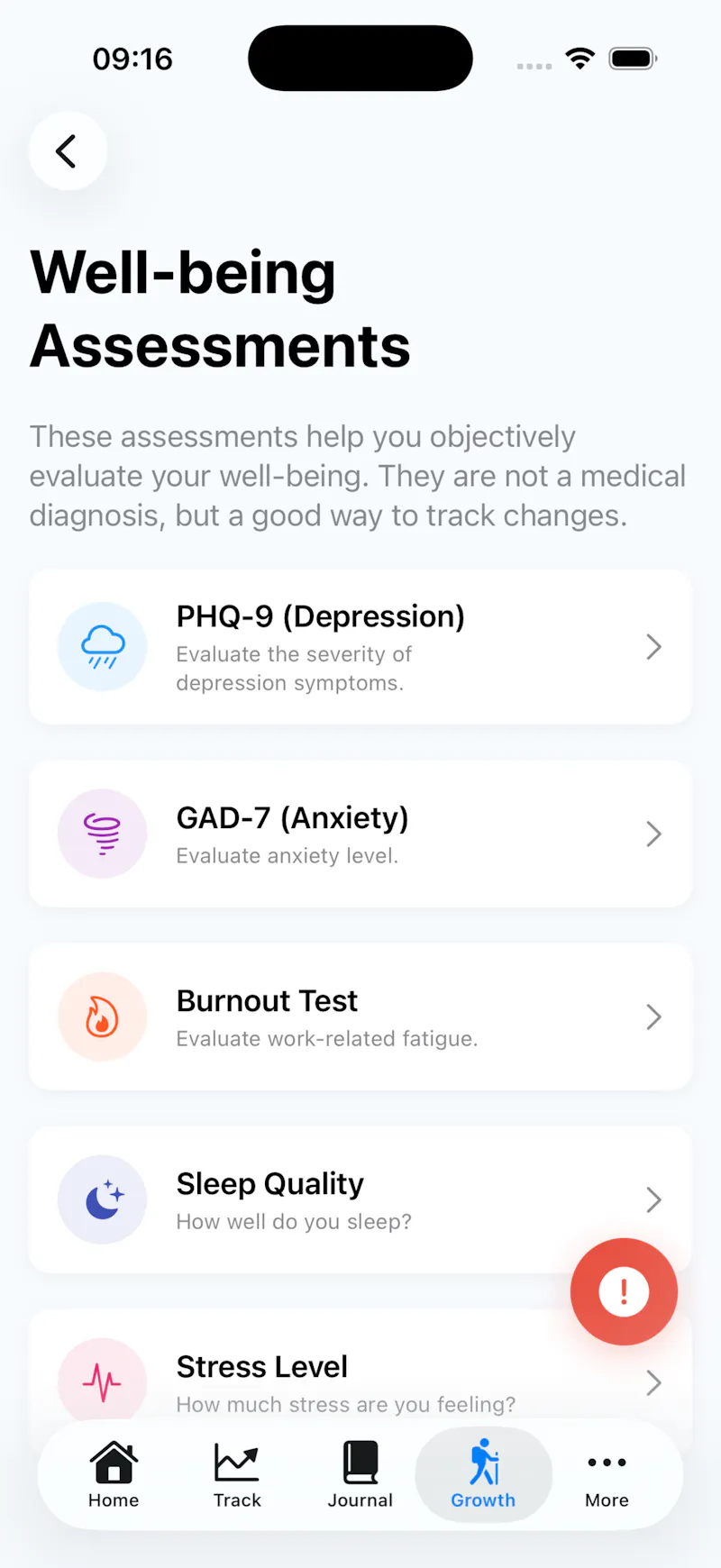 MentalSOS — Everyday support for mental screenshot 5