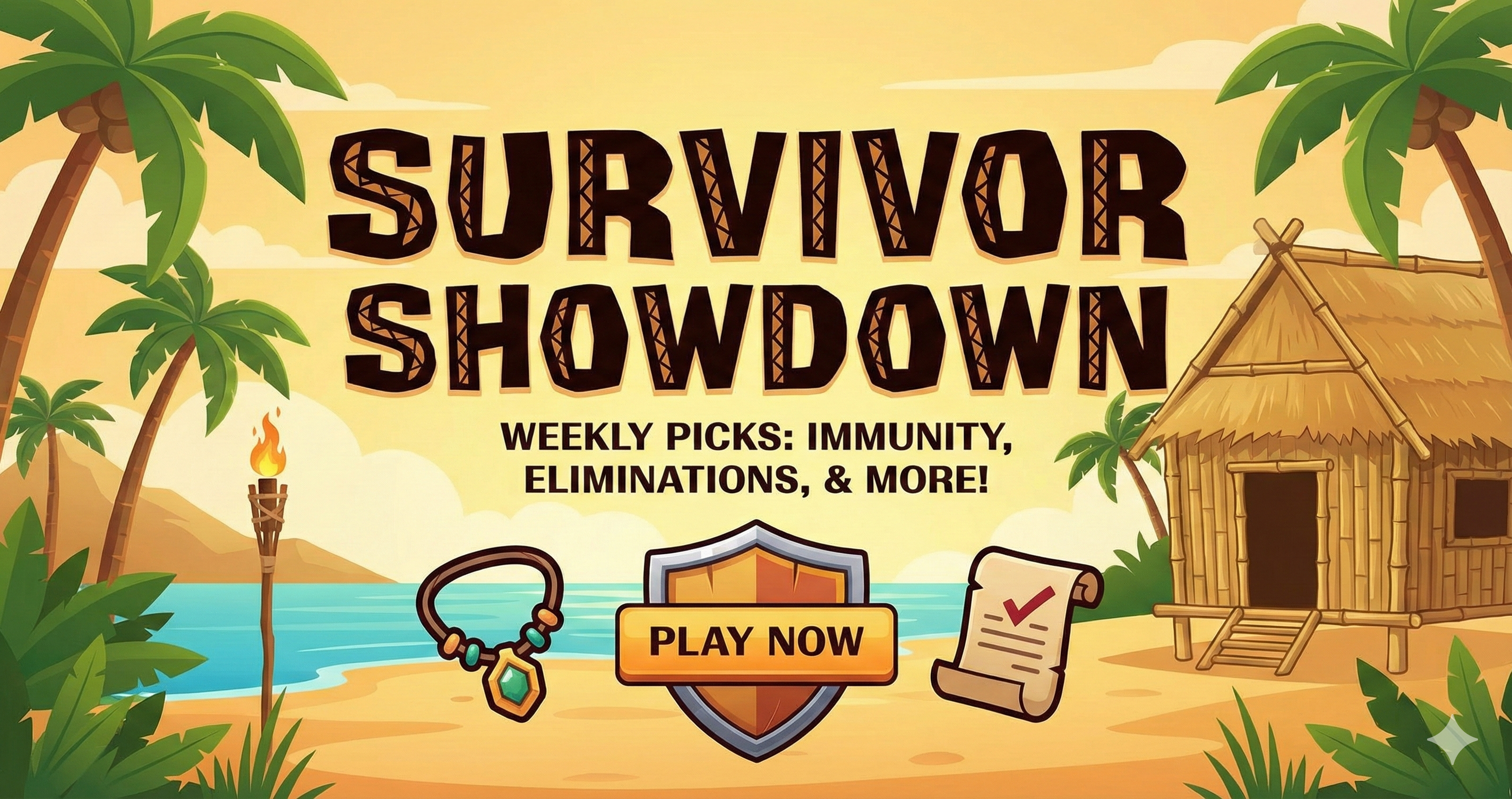 Survivor Showdown - Main product screenshot demonstrating key features and user interface