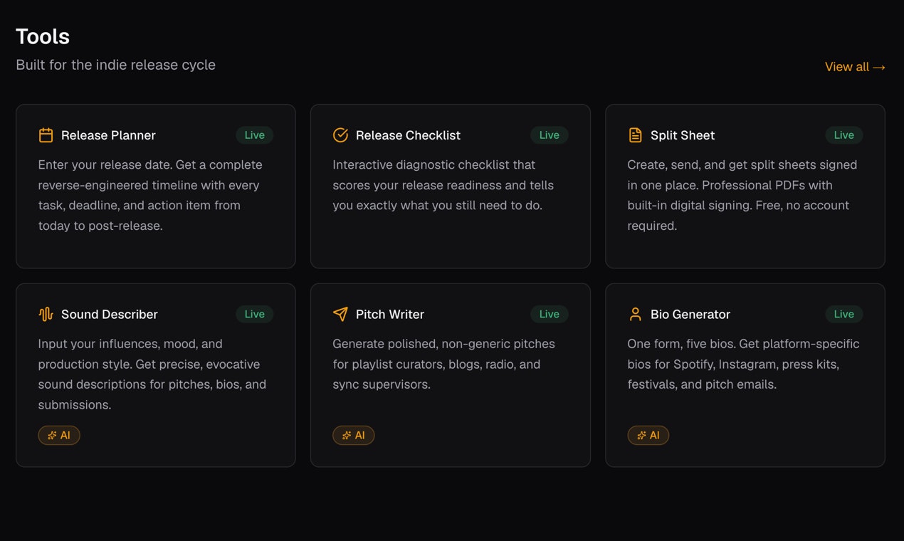BigBadBird Music Tools gallery image