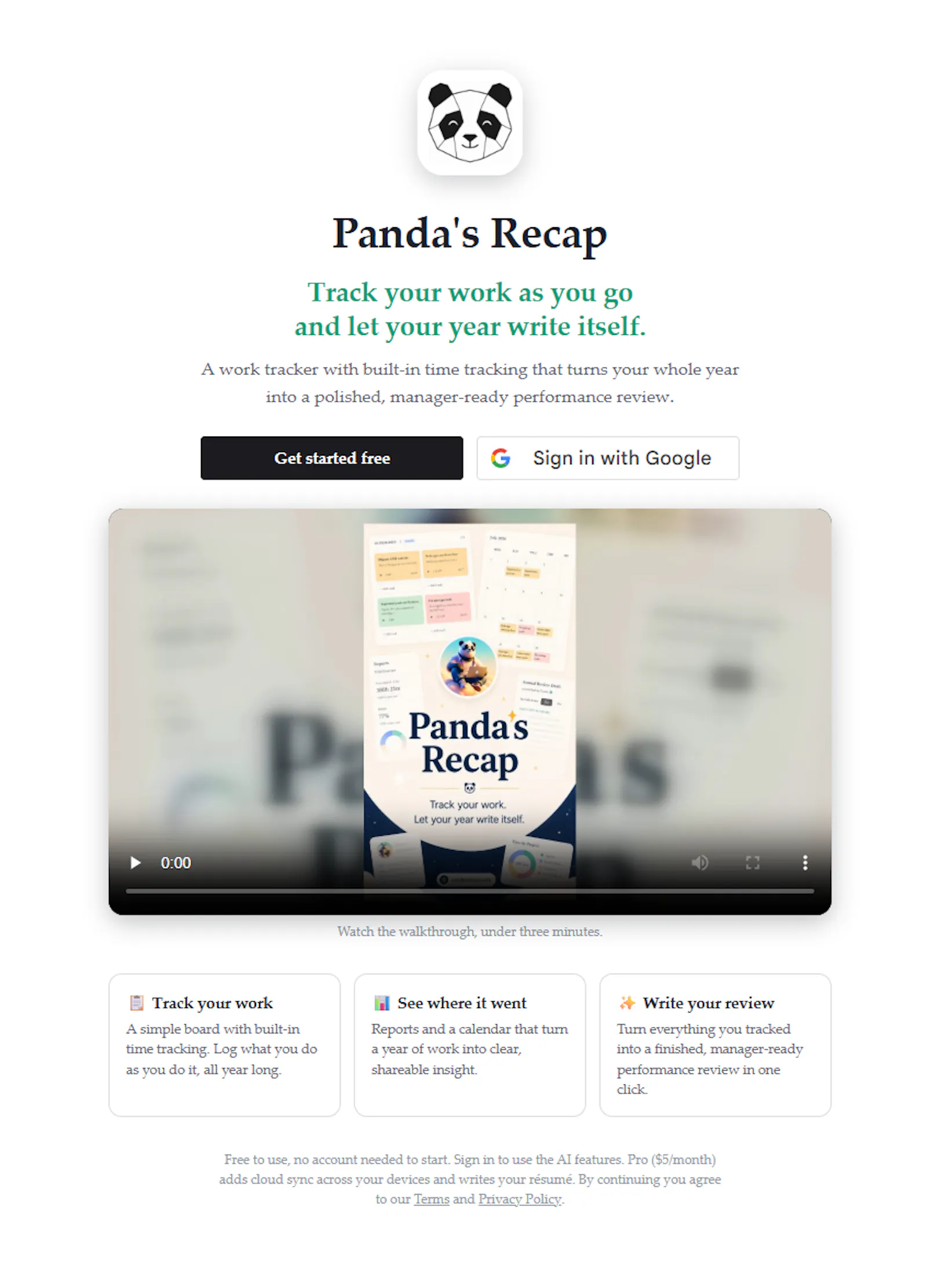 Panda's Recap screenshot 4