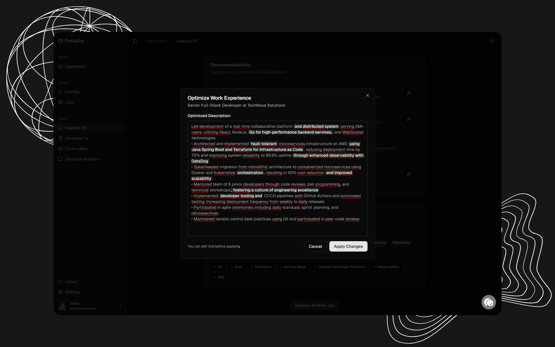 Protailor gallery image