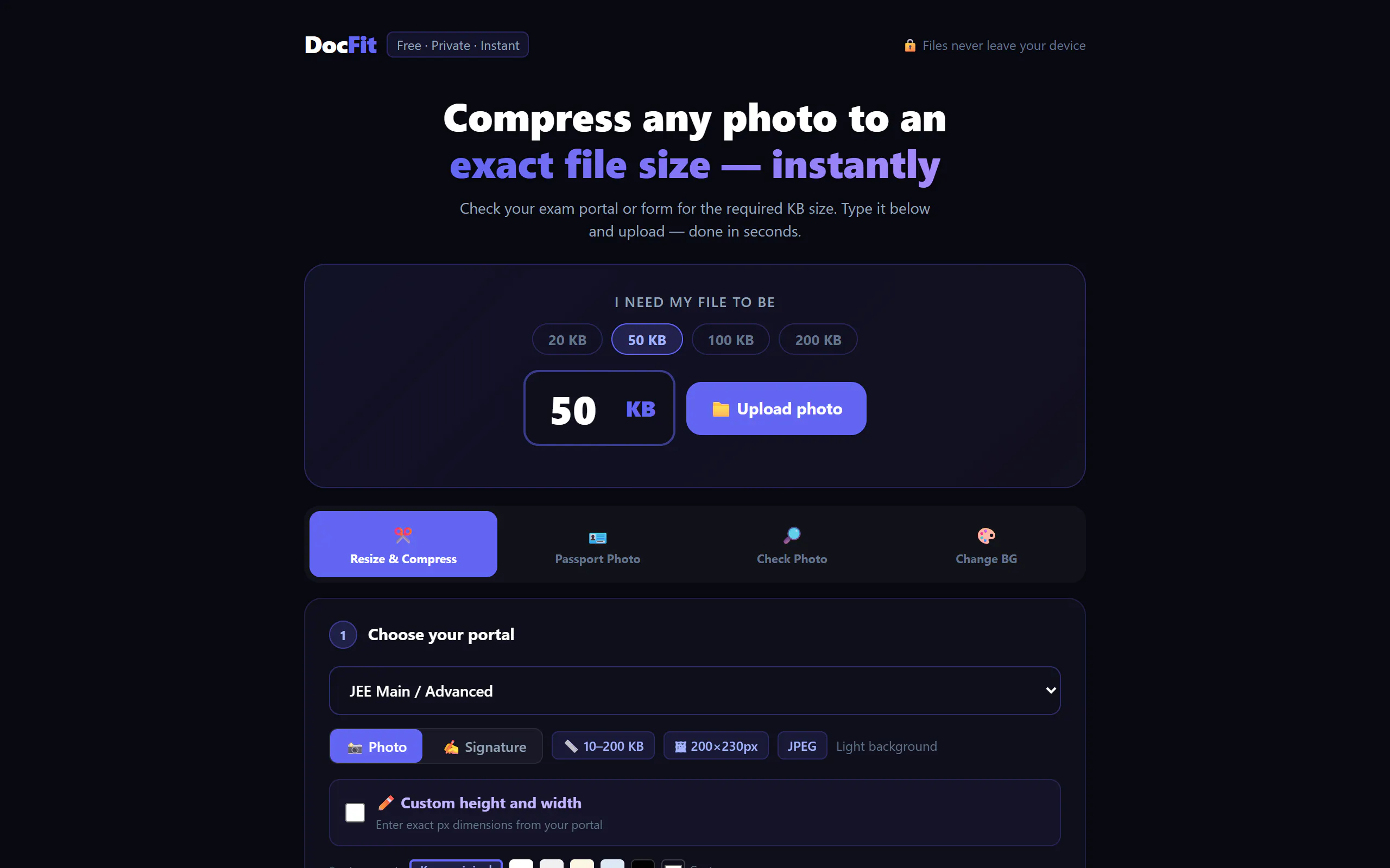 PhotoFit gallery image