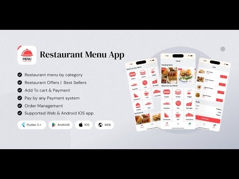 Restaurant food ordering app  gallery image