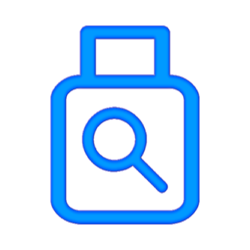 USB Digital Attic: Search Unplugged - Product Hunt launch logo and brand identity