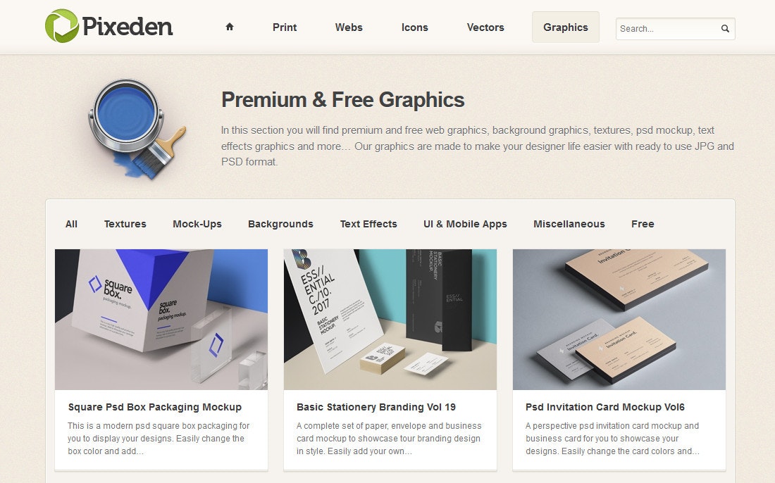 Pixeden gallery image