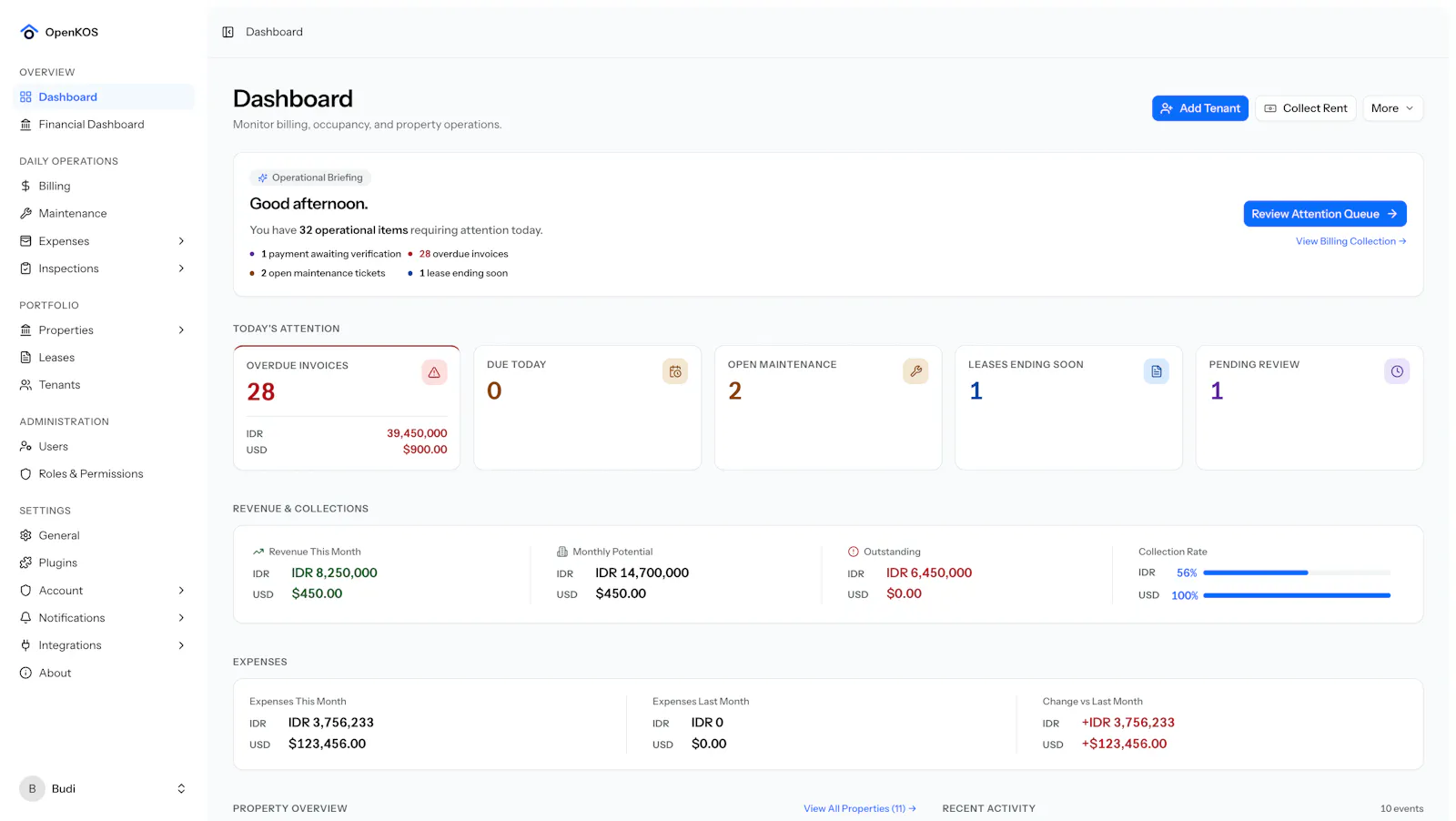 OpenKOS screenshot 2