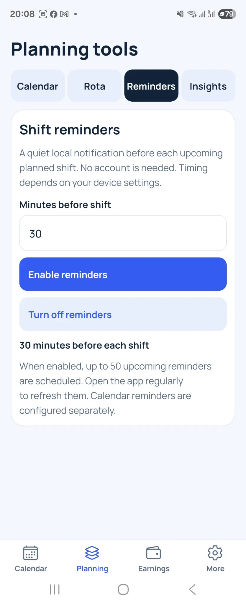 ShiftPebble gallery image