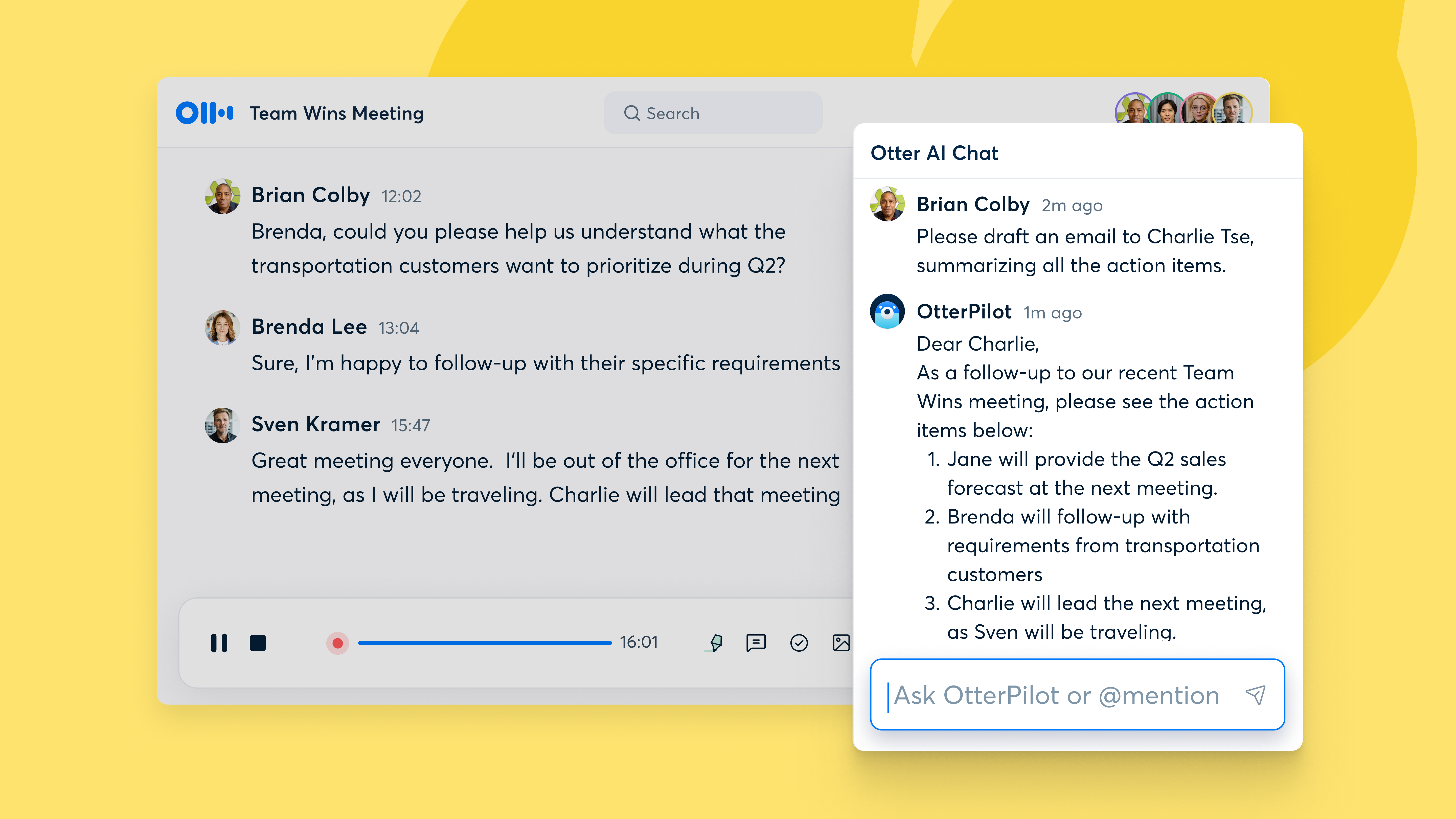 Otter ai chat media 7