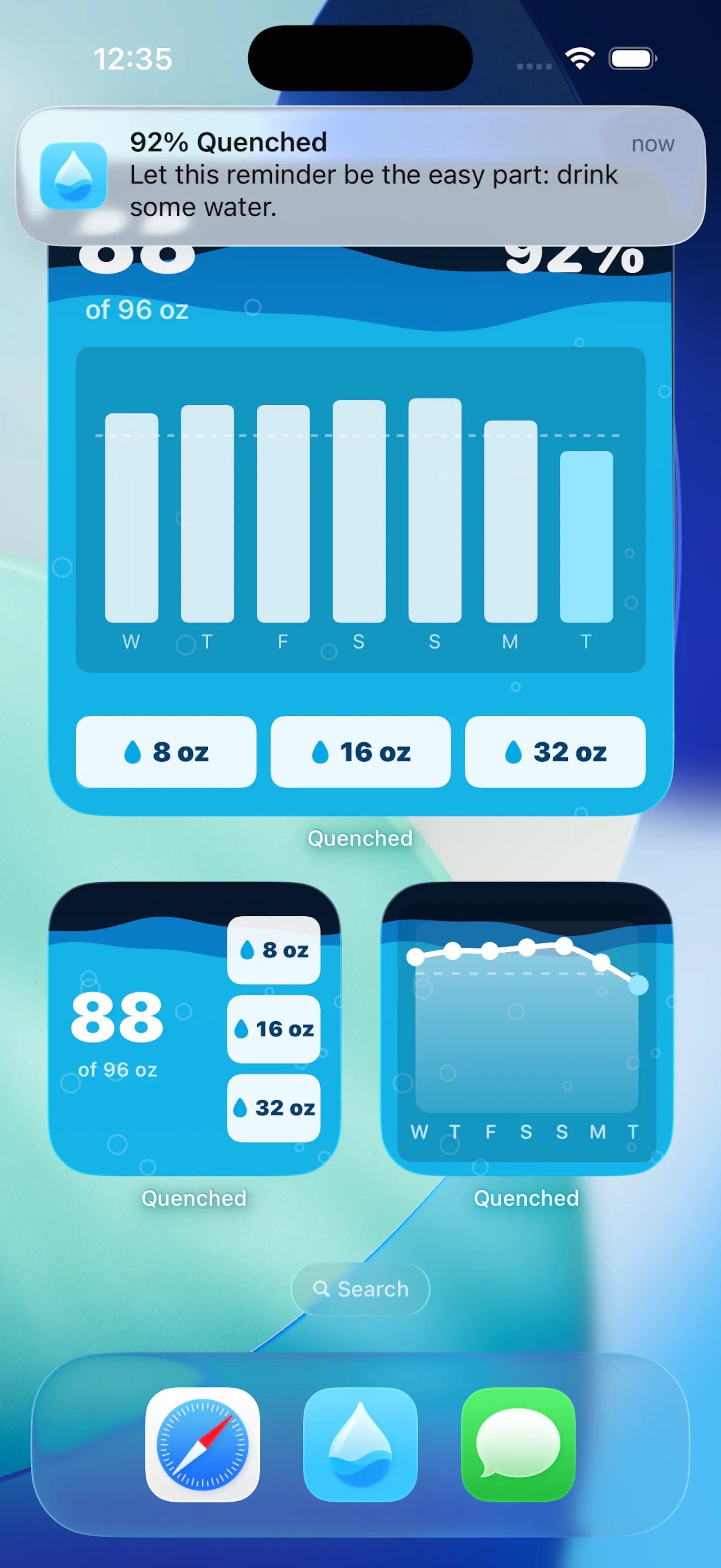 Quenched - Water Tracker screenshot 4