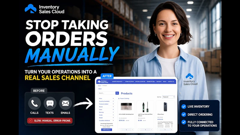 Inventory Sales Cloud screenshot 1 (video preview)