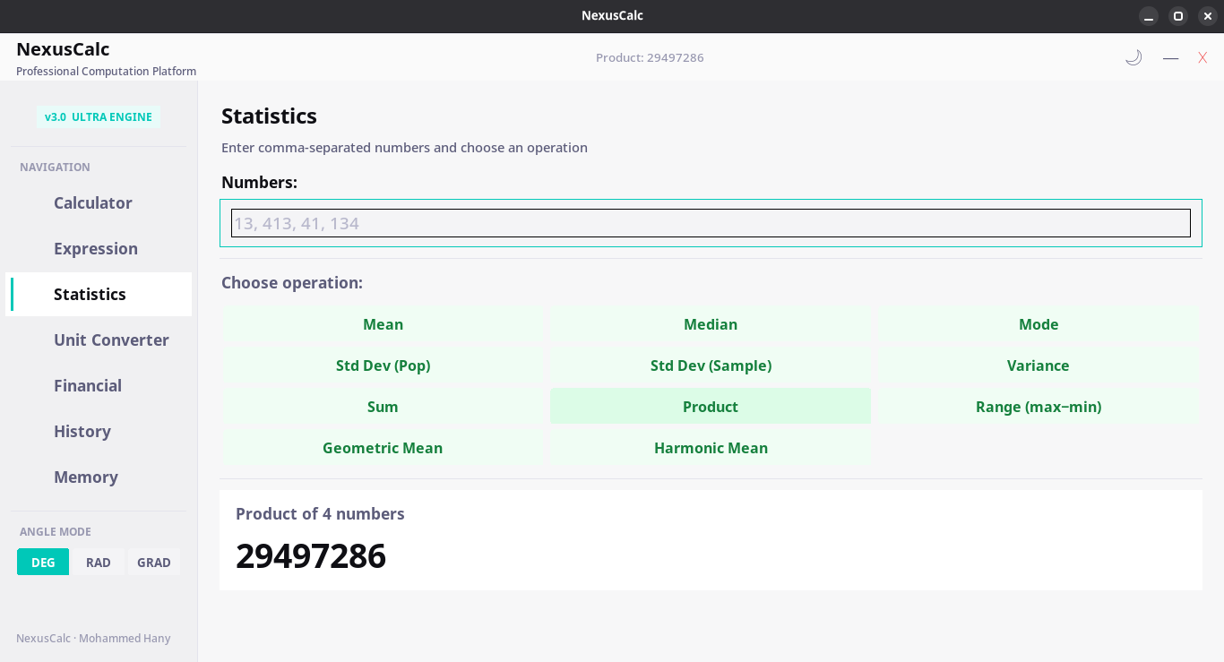 Nexus Calculator gallery image