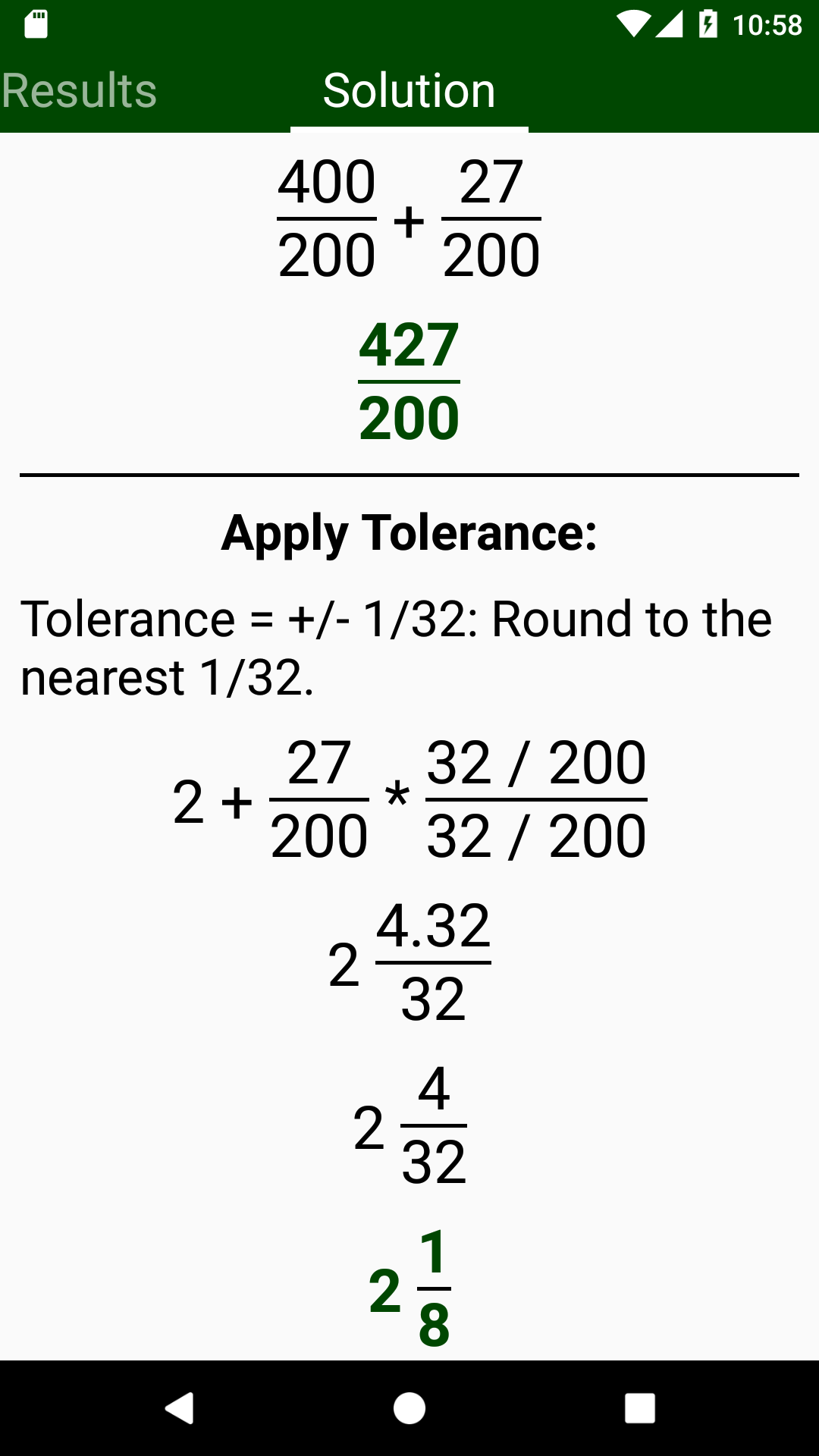 Decimal to Fraction Converter Calculator gallery image