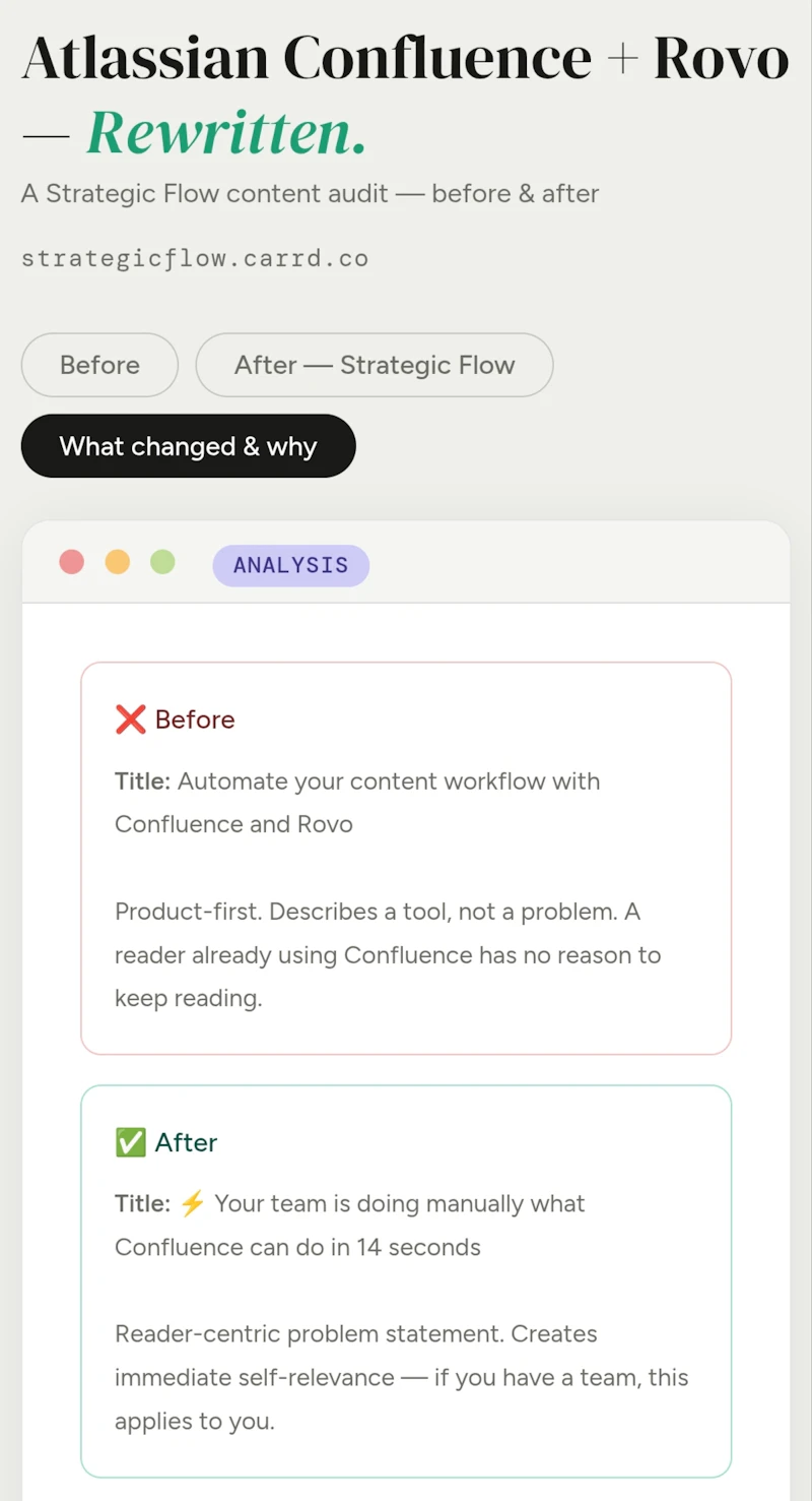 Strategic Flow Audit App screenshot 9