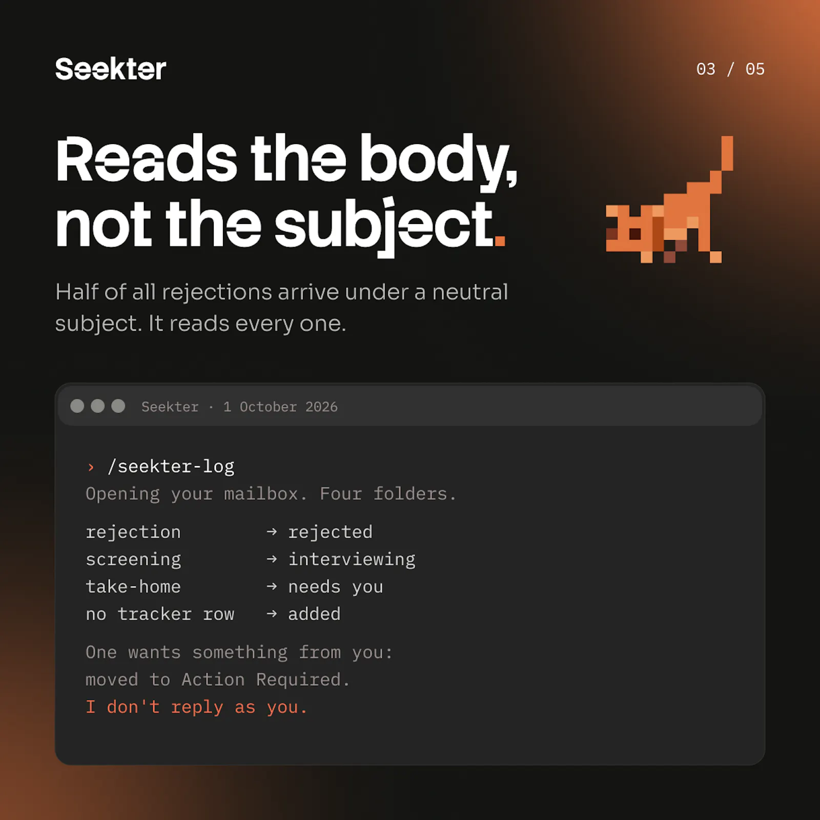 Seekter screenshot 4