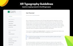 XR Typography Guidelines 1.0 media 1