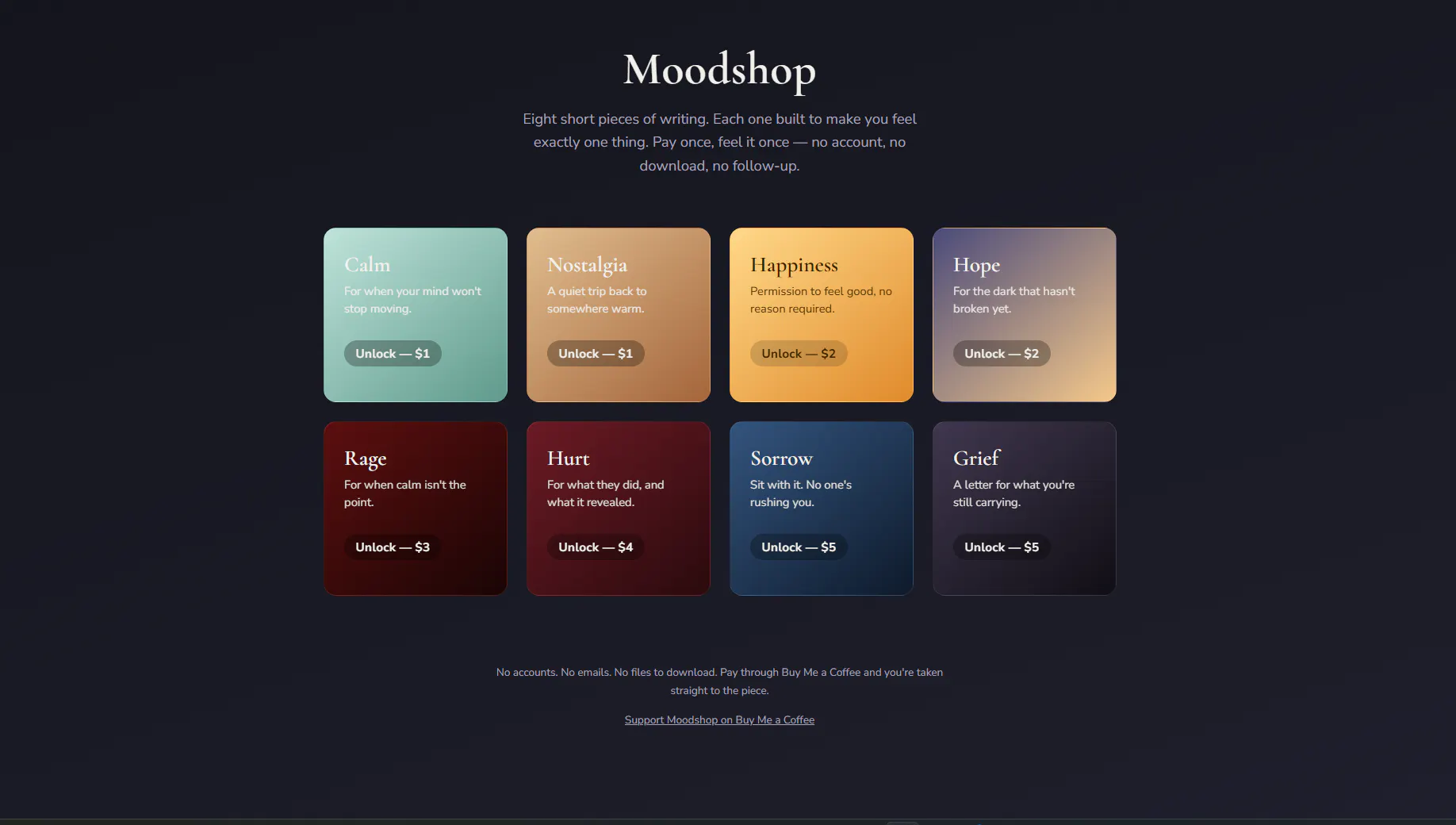 Moodshop gallery image