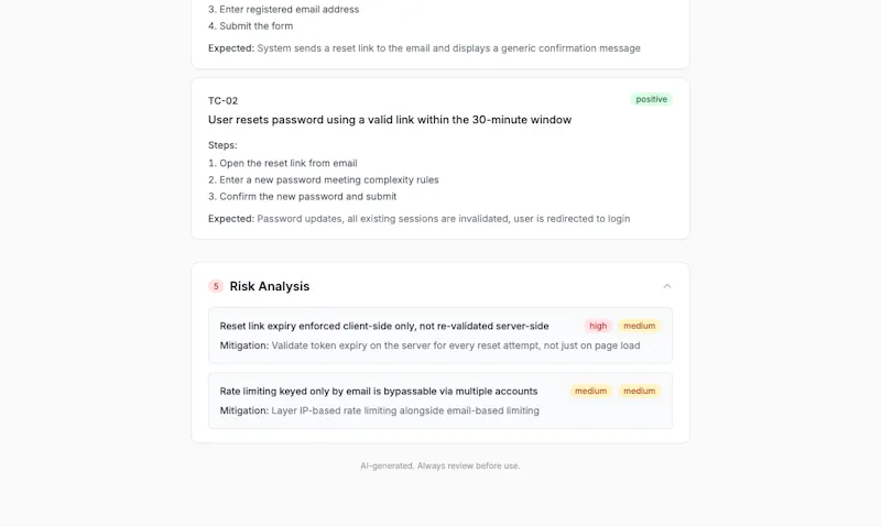 QA Copilot screenshot 6