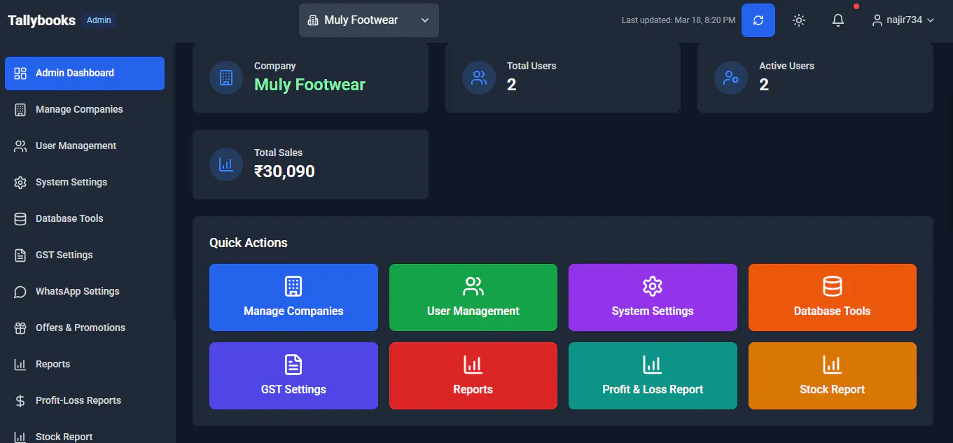 TallyBook POS product banner
