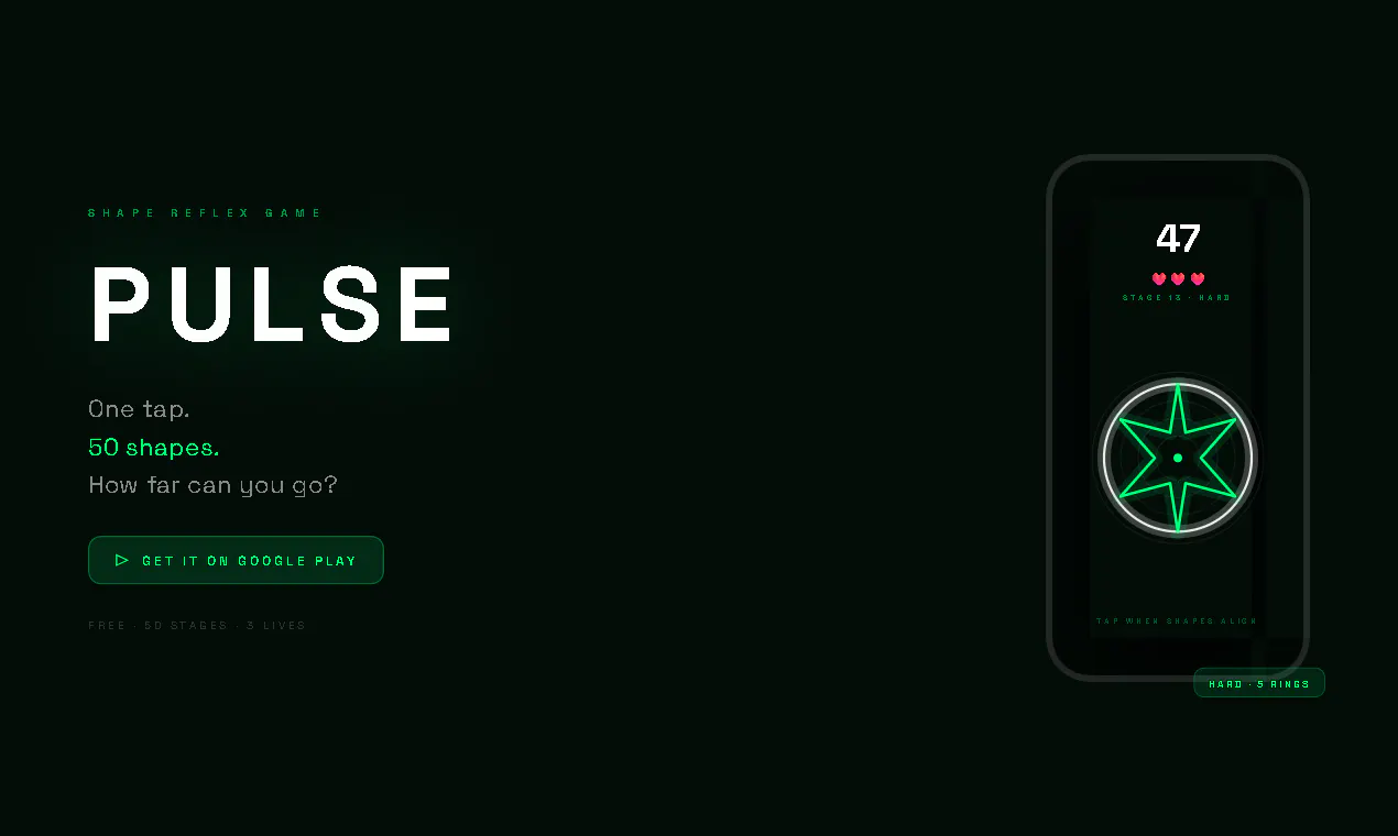 Pulse screenshot
