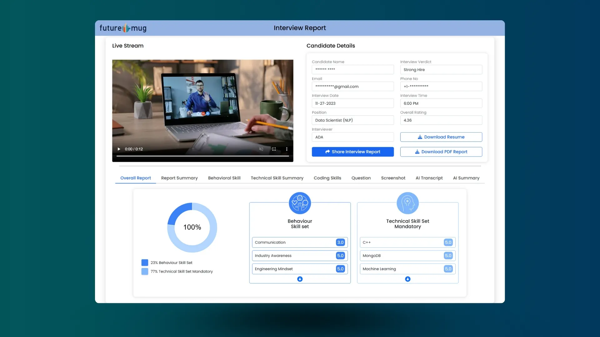 Futuremug HR Tech Platform gallery image