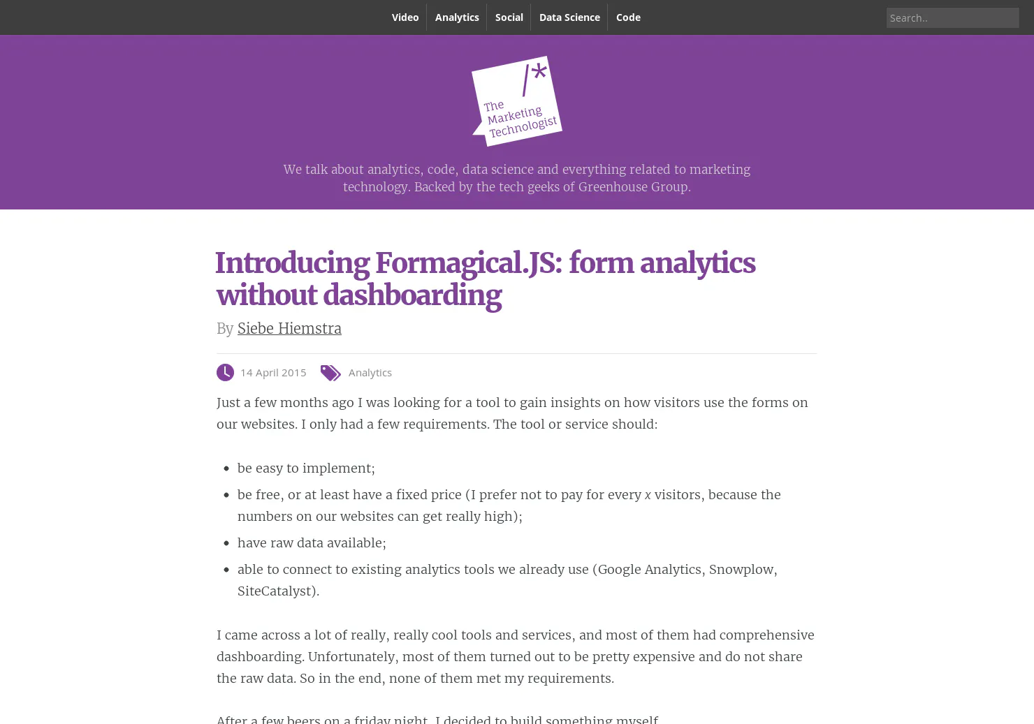 Formagical