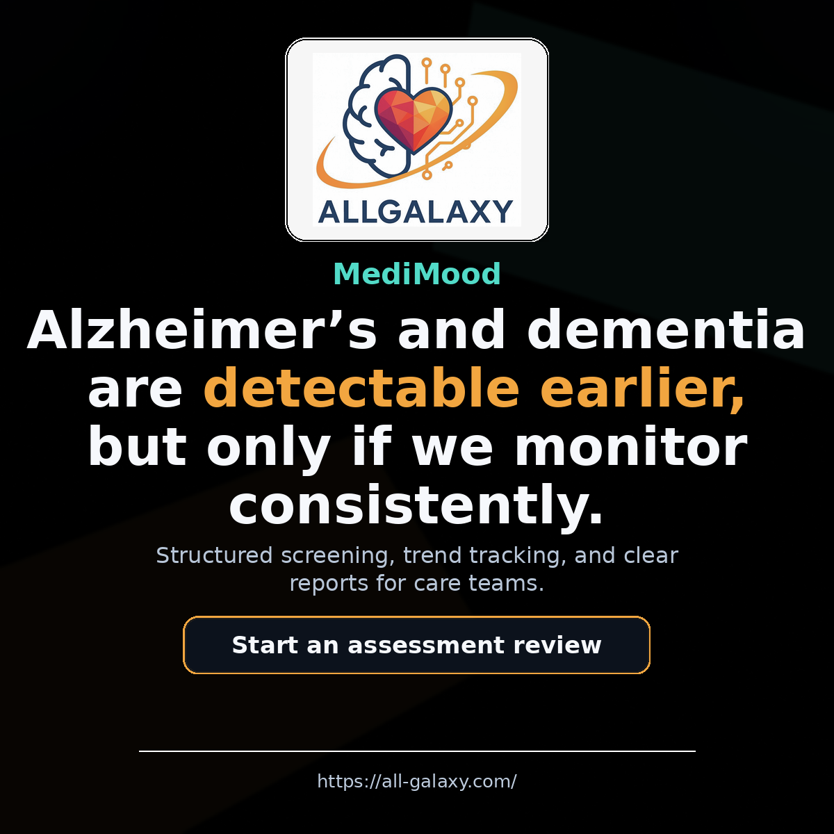 Medimood - Main product screenshot demonstrating key features and user interface