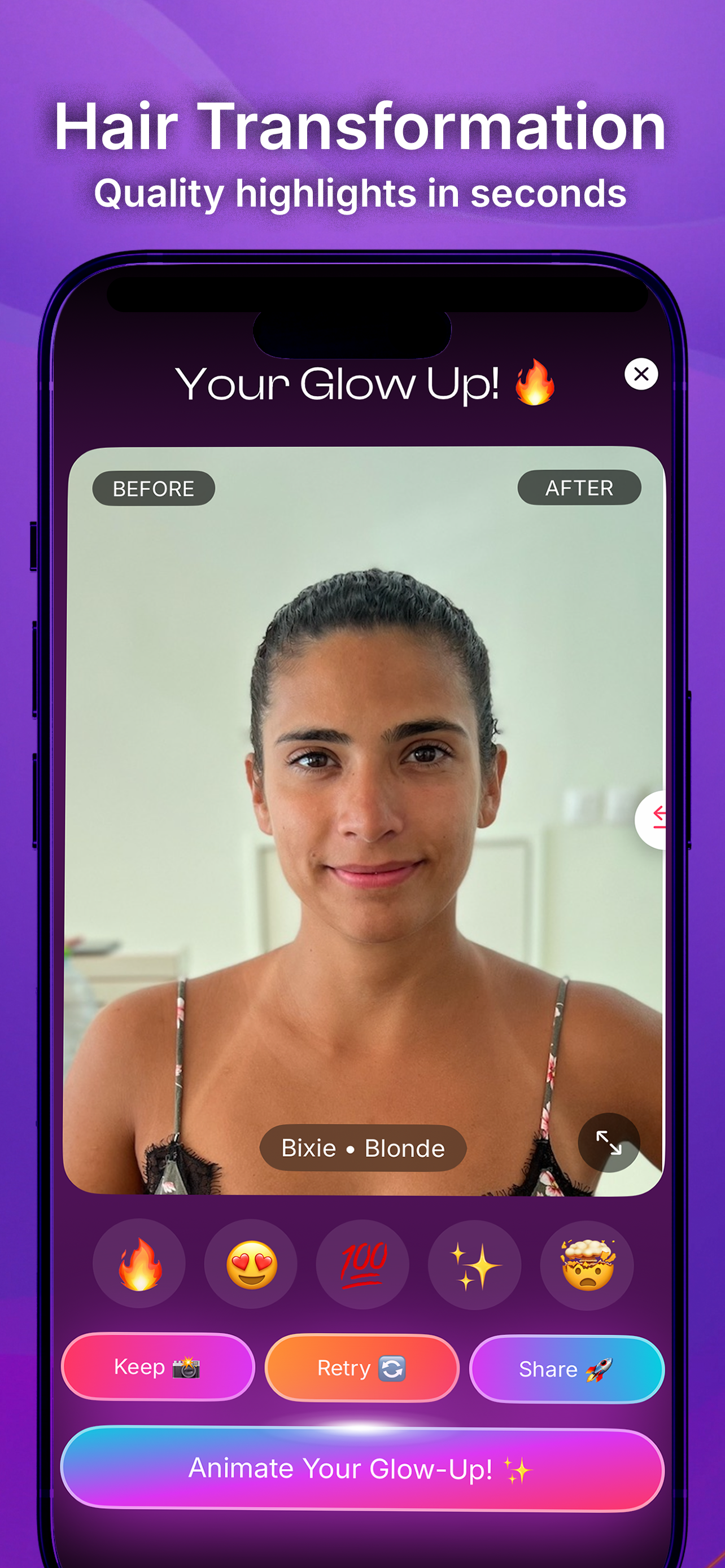 Hairstyle Try On: Hair Glow AI gallery image