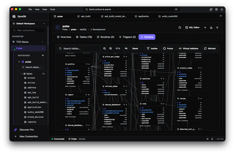 QoreDB screenshot 8