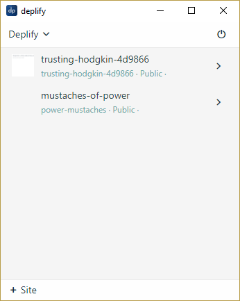 Deplify gallery image