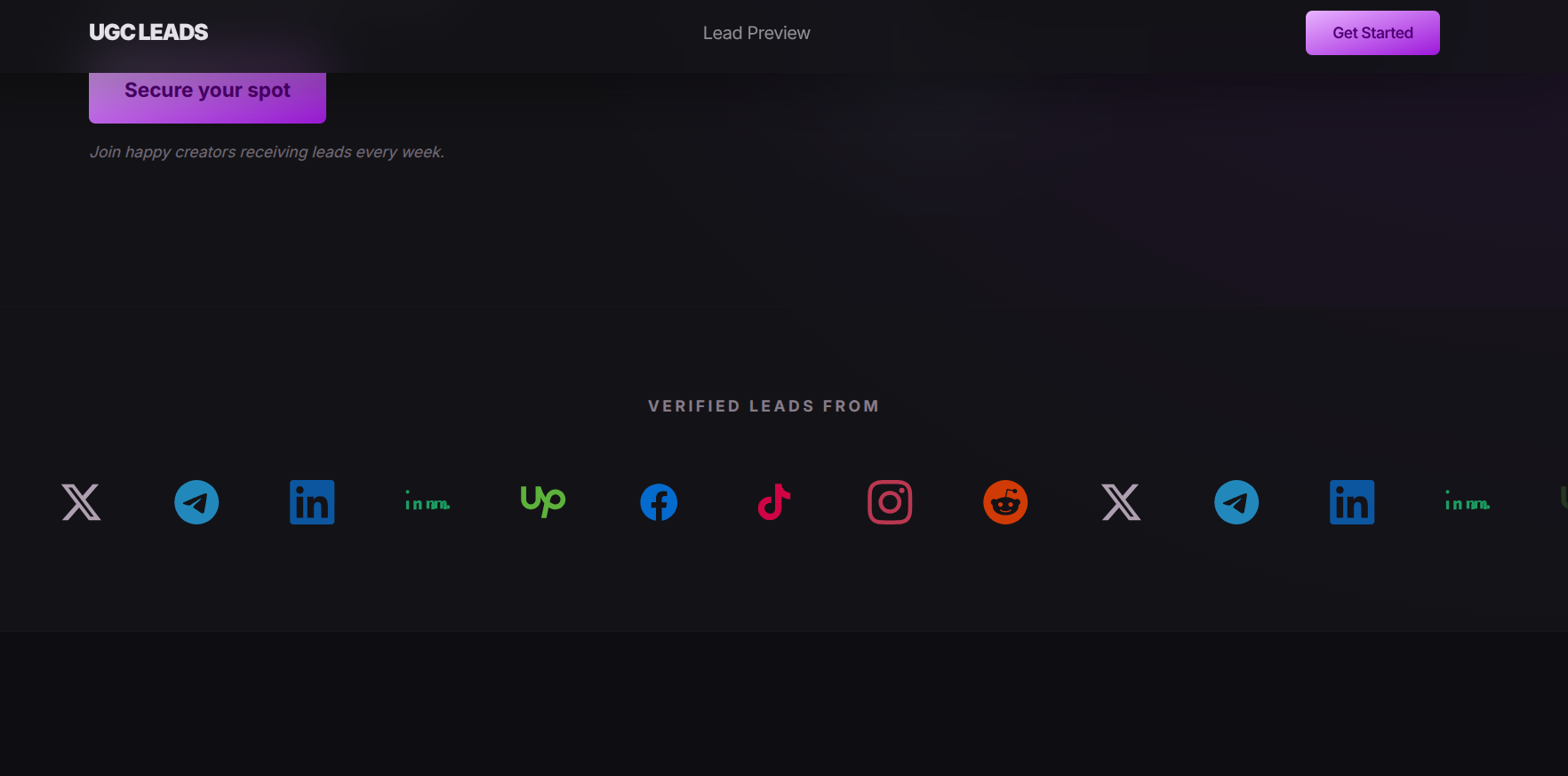 UGC Leads gallery image